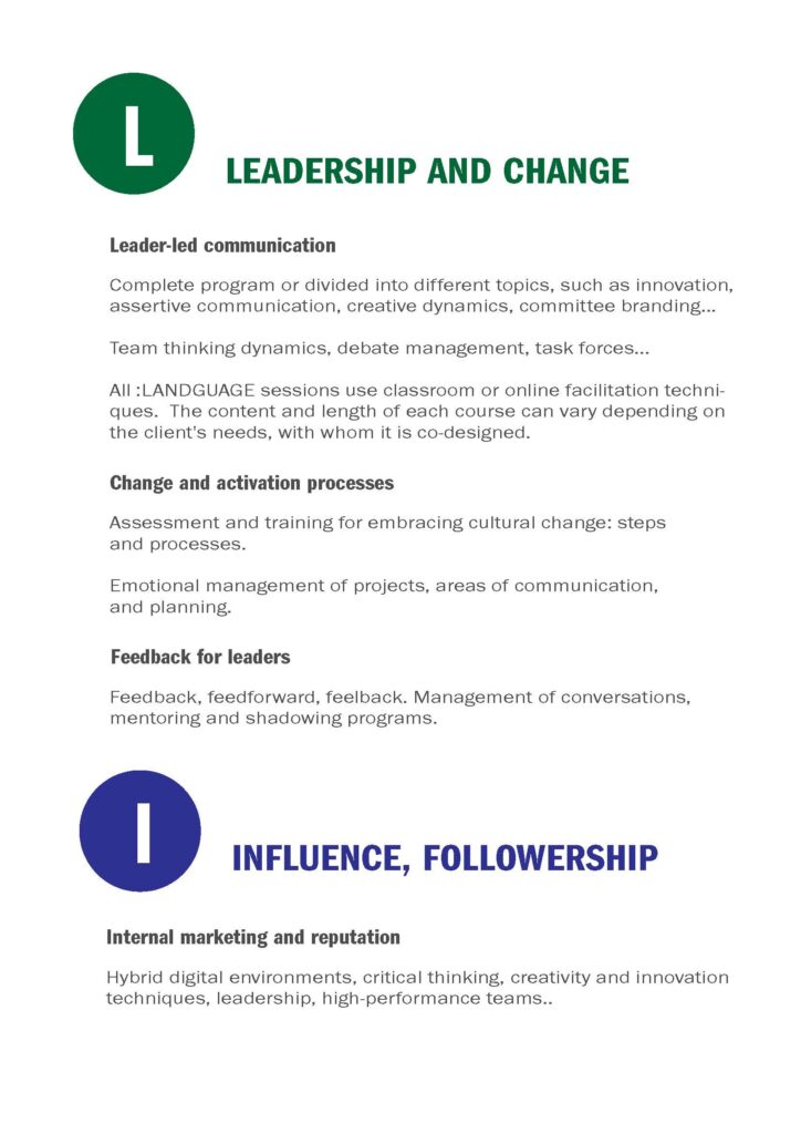 Language Training Catalog 2026 – Page 5